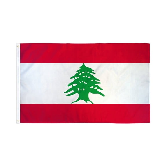Lebanon Flag 2x3ft Poly