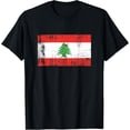 thumbnail image 1 of Lebanon Lebanese Flag Gift Football-Fan Sports Adults Kids T-Shirt, 1 of 4