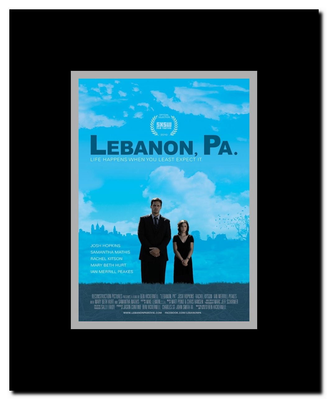 Lebanon Pa. Framed Movie Poster
