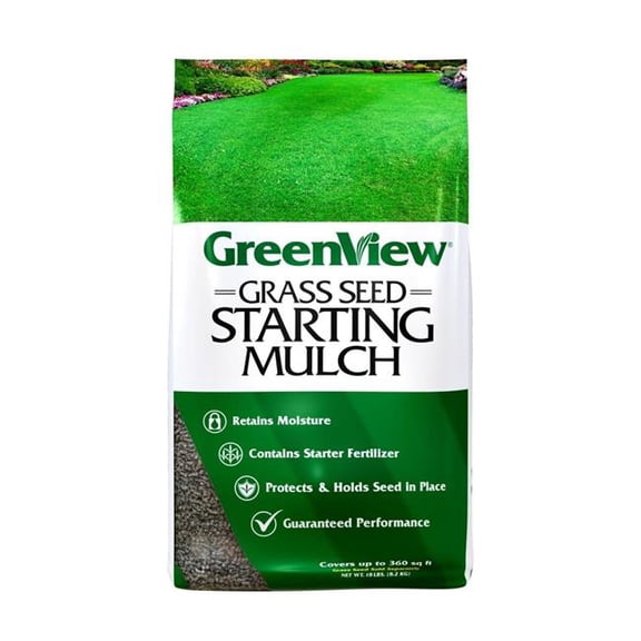 Lebanon Seaboard 7050910 GreenView Fairway Formula All Grasses Sun or Shade Grass Seed Starting Mulch - 18 lbs
