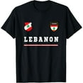 thumbnail image 1 of Lebanon Sport/Soccer Jersey Flag Football Beirut T-Shirt, 1 of 3
