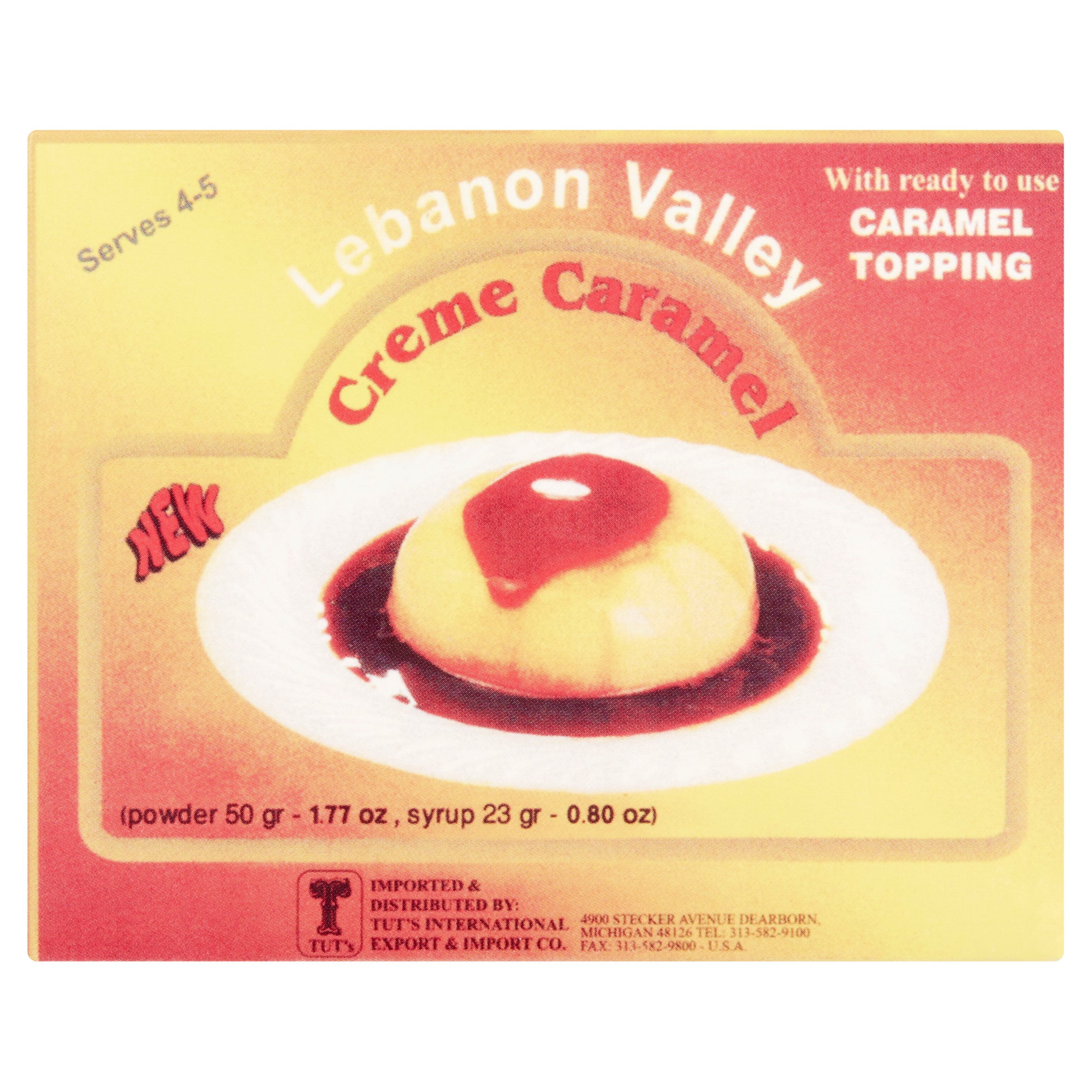 Lebanon Valley Creme Caramel Mix
