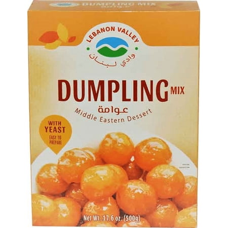 Lebanon Valley Dumpling Mix, Middle Eastern Dessert, 3-Pack 17.6 oz. Boxes