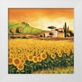 thumbnail image 1 of Leblanc, Richard 12x12 White Modern Wood Framed Museum Art Print Titled - Valley of Sunflowers, 1 of 4