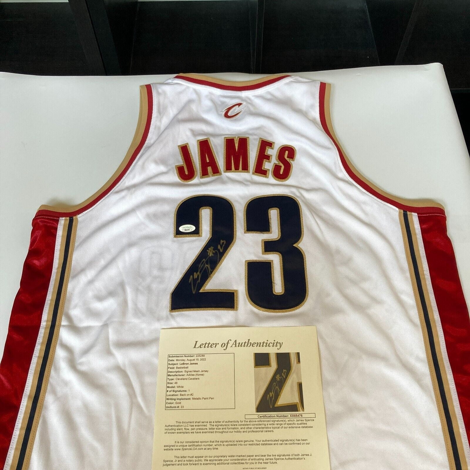 Lebron James Autographed