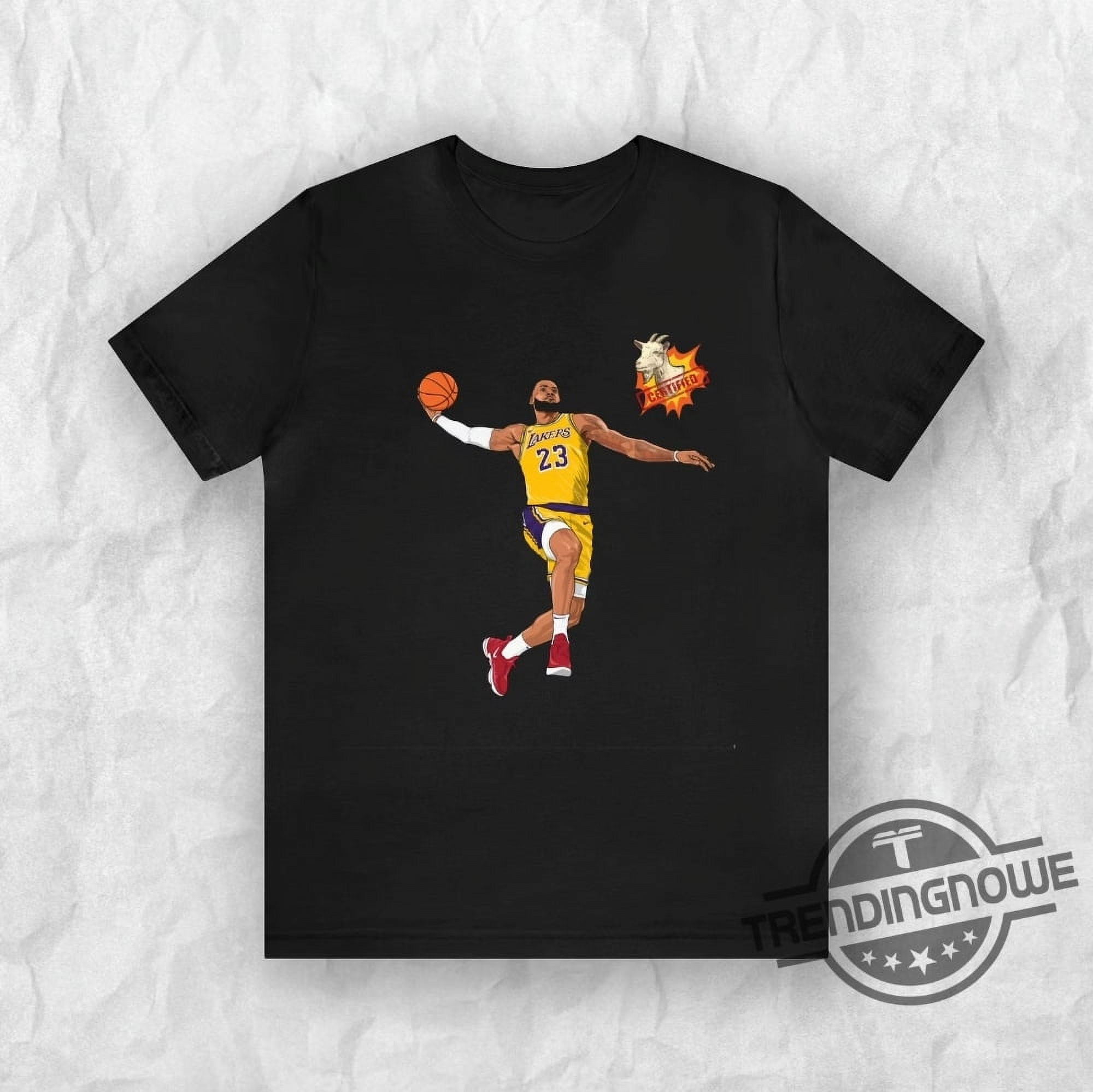 Lebron James Certified Goat Shirt