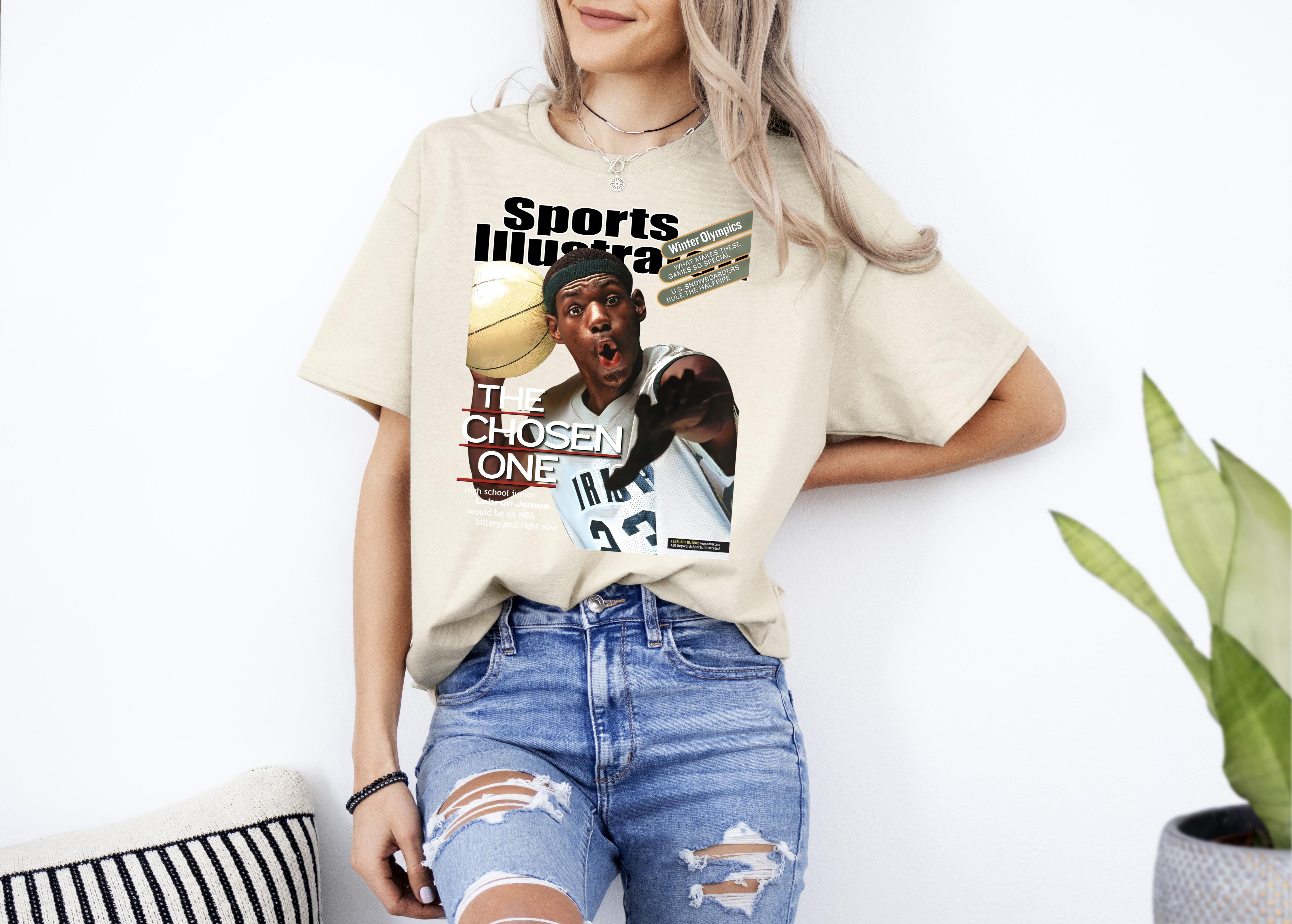 Lebron James Chosen One Sports Illustrated Cover TShirt