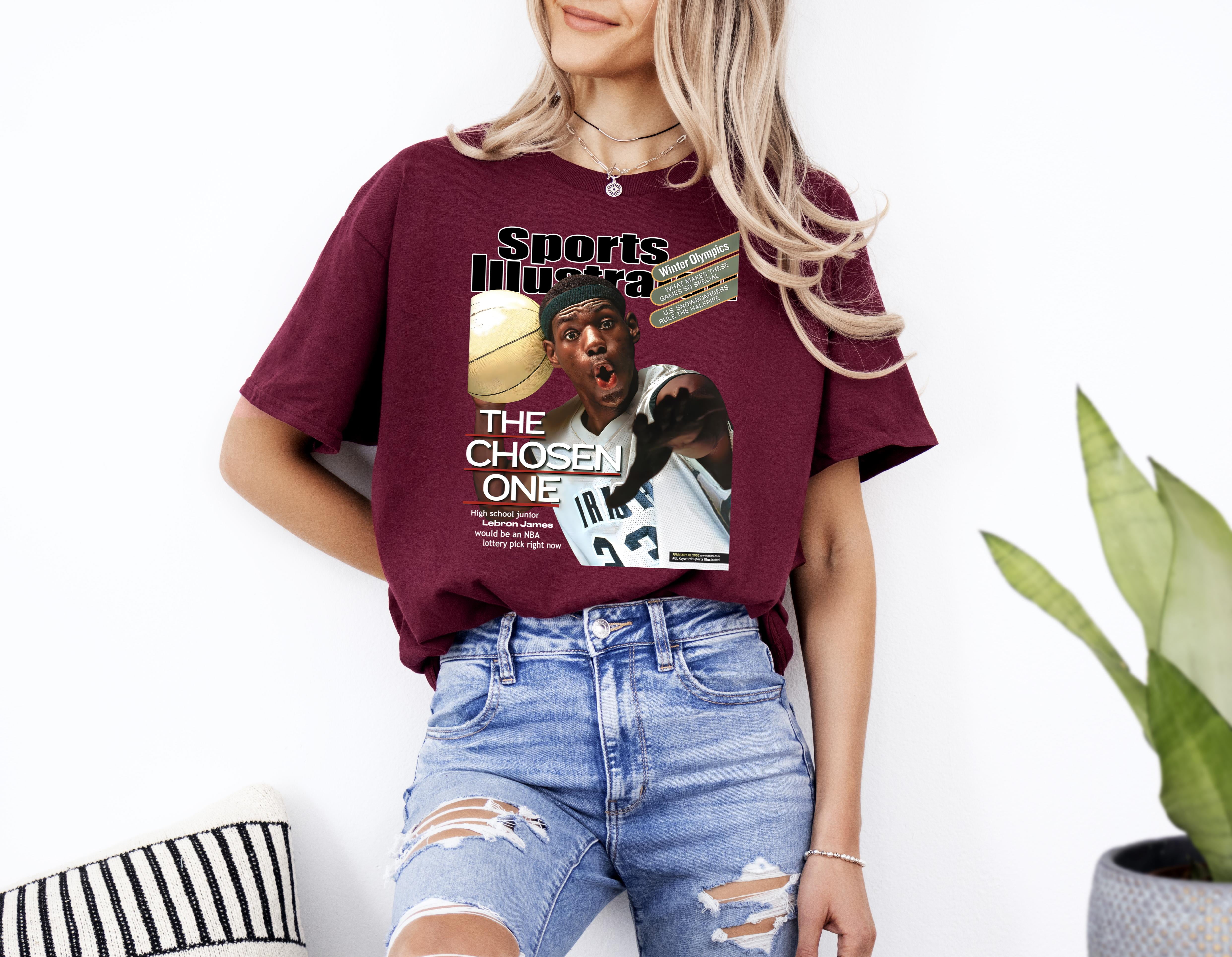 Lebron James Chosen One Sports Illustrated Cover TShirt