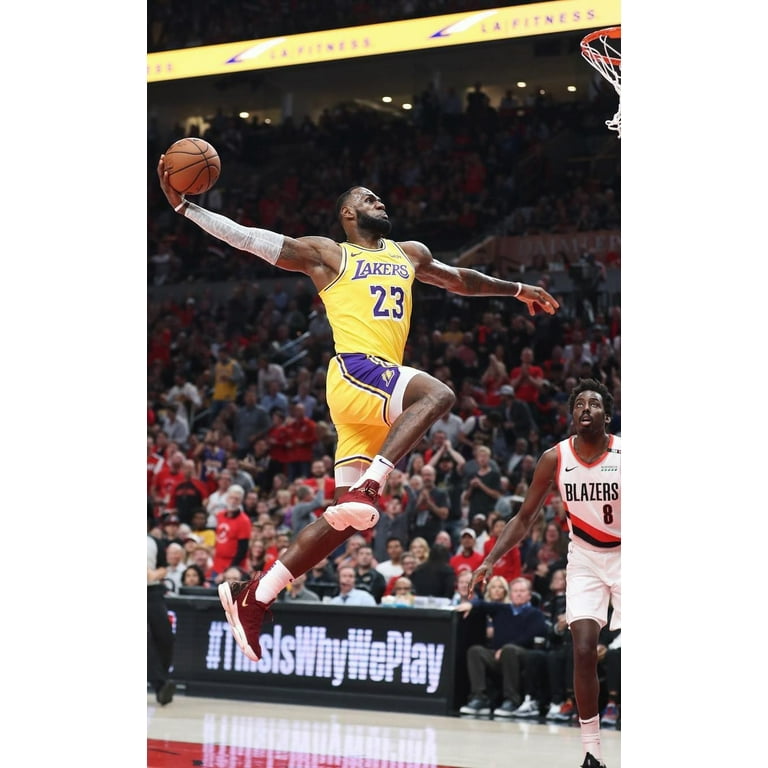 Lebron james poster walmart store