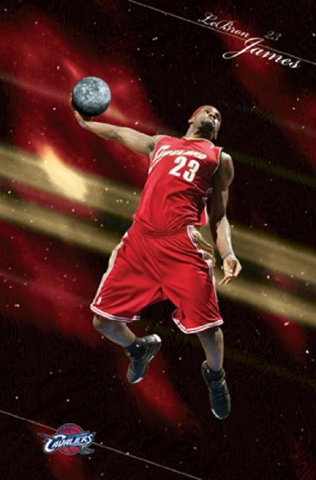 Lebron james poster walmart sale