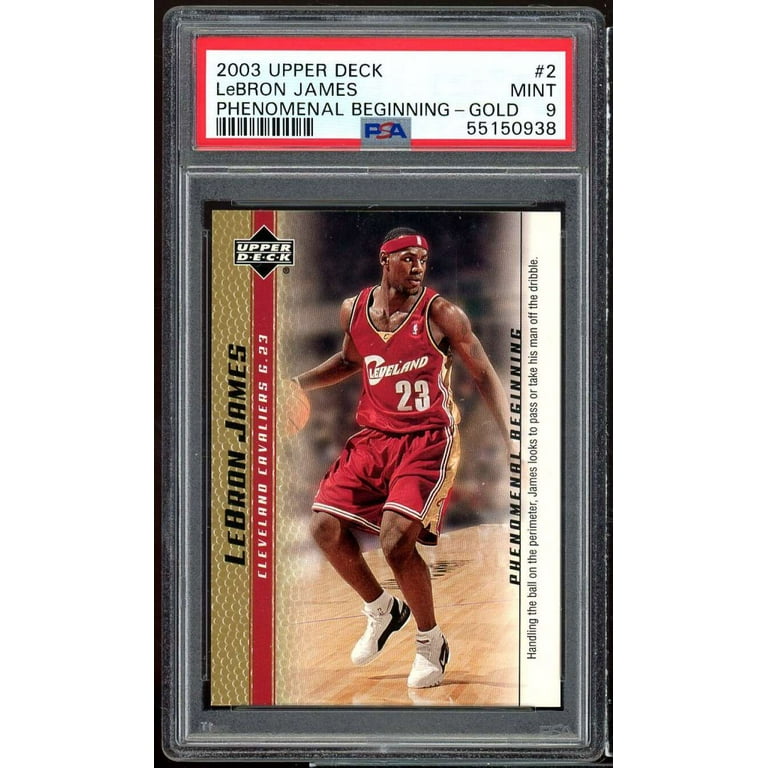 Lebron James Rookie Card 2003 Upper Deck Phenomenal