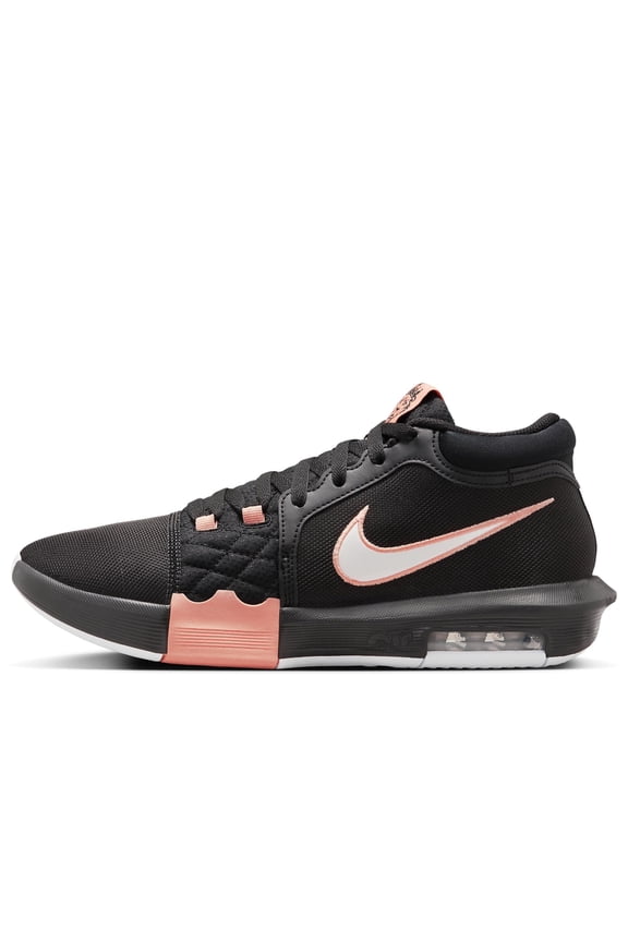 Lebron Witness VIII Basketball Shoes HQ2139-001, Black/Apricot Agate/White Size 10