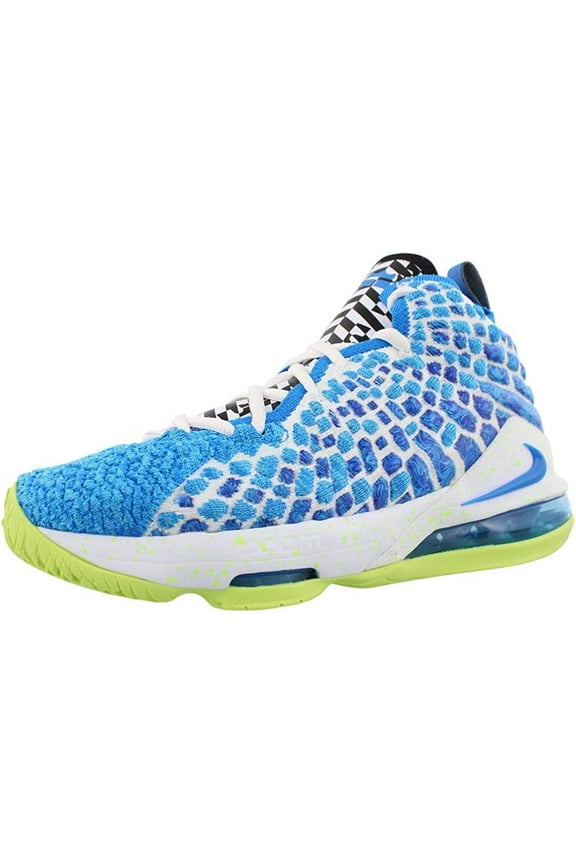 Lebron Xvii (gs) Big Kids Basketball Shoes Bq Big Kid Photo Blue/Photo Blue