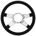 thumbnail image 1 of Lecarra 96201 14 Inch Steering Wheel, Mark 9 Dbl Slot, Black Wrap, 1 of 2