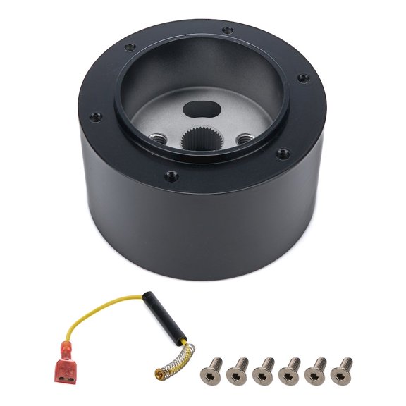 Lecarra Steering Wheels Steering Wheel Hub Adapter Black
