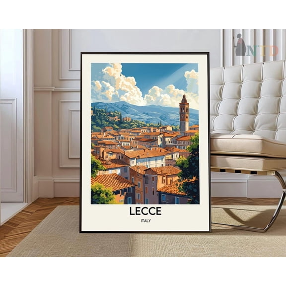 Lecce Puglia Italy Baroque Poster Unframed Paper Print
