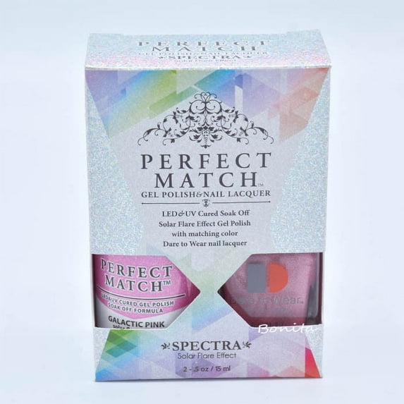 Lechat Perfect Match Spectra Gel Lacquer Galactic Pink 0.5 oz SPMS13