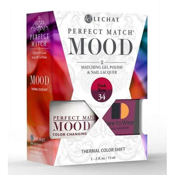 Lechat Perfect Match Mood Changing Color Duo Dark Rose #PMMDS34