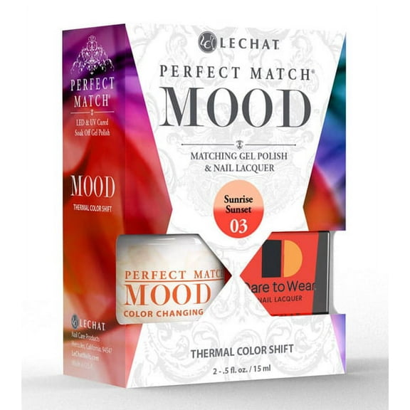 Lechat Perfect Match Mood Changing Color Duo Sunrise Sunset #PMMDS03