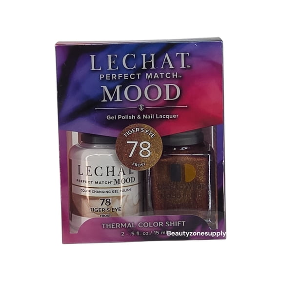 Lechat Perfect Match Mood Changing Color Duo Tigers Eye #PMMDS78