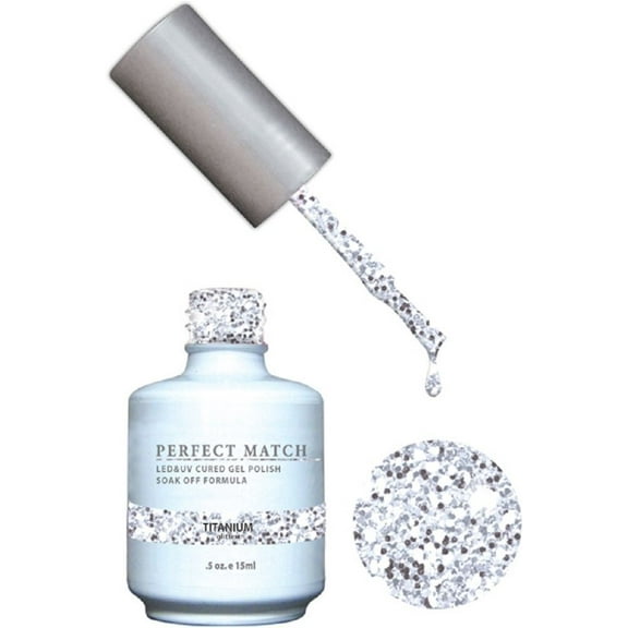 Lechat Perfect match Duo Gel Lacquer Titanium PMS134