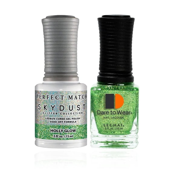 Lechat Perfect match Gel  Lacquer Sky Dust Holly Glow SDMS17