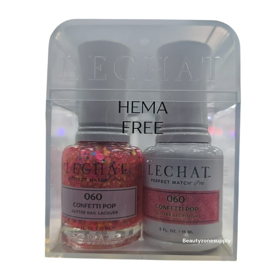 Lechat Perfect match Pro Gel  Lacquer HEMA free Confetti Pop PROD060