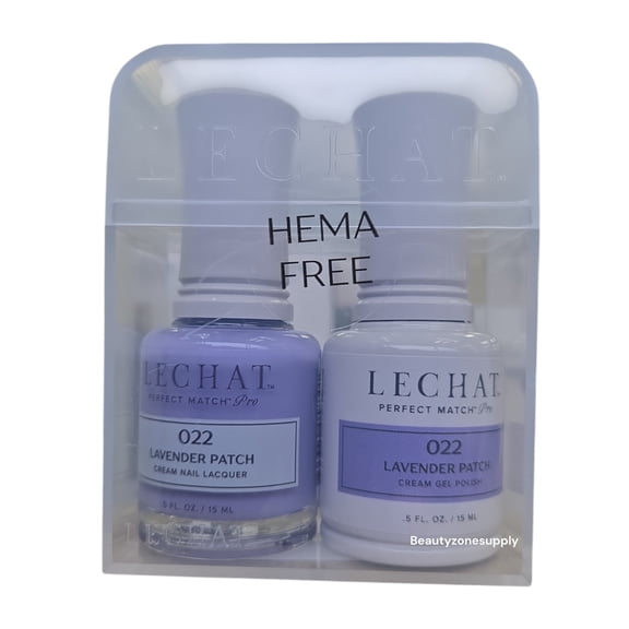 Lechat Perfect match Pro Gel  Lacquer HEMA free Lavender Patch PROD022