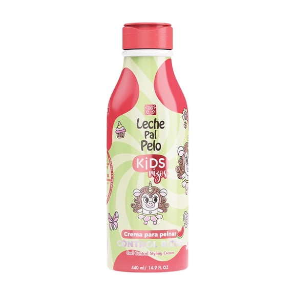 Leche Pal Pelo Kids Curly Curl Control Styling Cream, Hair Cream, 14.9 oz