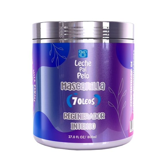 Leche Pal Pelo Intense Regenerator 7 Oils Mask, Hair Mask, 27 oz