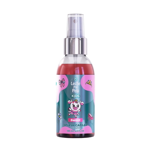 Leche Pal Pelo Kids Sweet Hair Splash, Hair Spray, 4 oz
