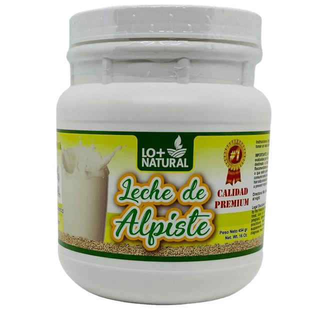 Leche de Alpiste (454g) Canary Seed Milk / 100% Natural Suplemento Alimenticio LO+NATURAL
