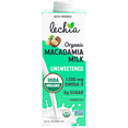 thumbnail image 1 of Lechia Organic Macadamia Milk Unsweetened, 1200mg Omega-3 + Prebiotics, Plant-Based, Whole30 Approved, Keto, 32oz (6 Pack), 1 of 5