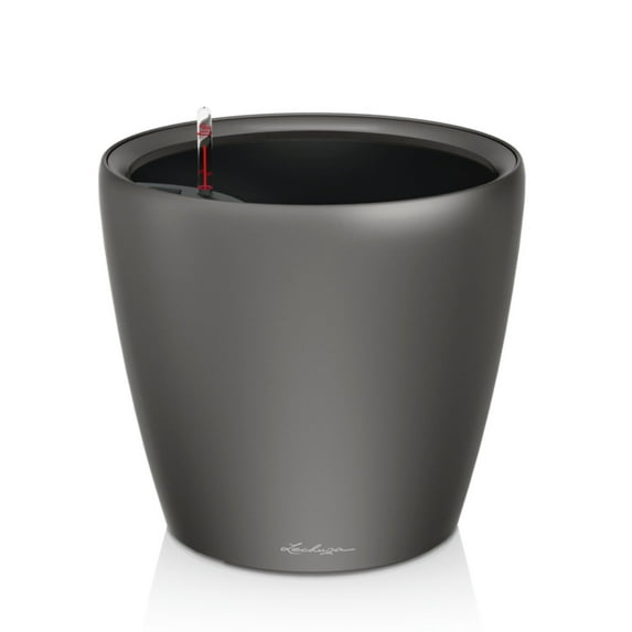 Lechuza Classico Premium Self-Watering Round Planter