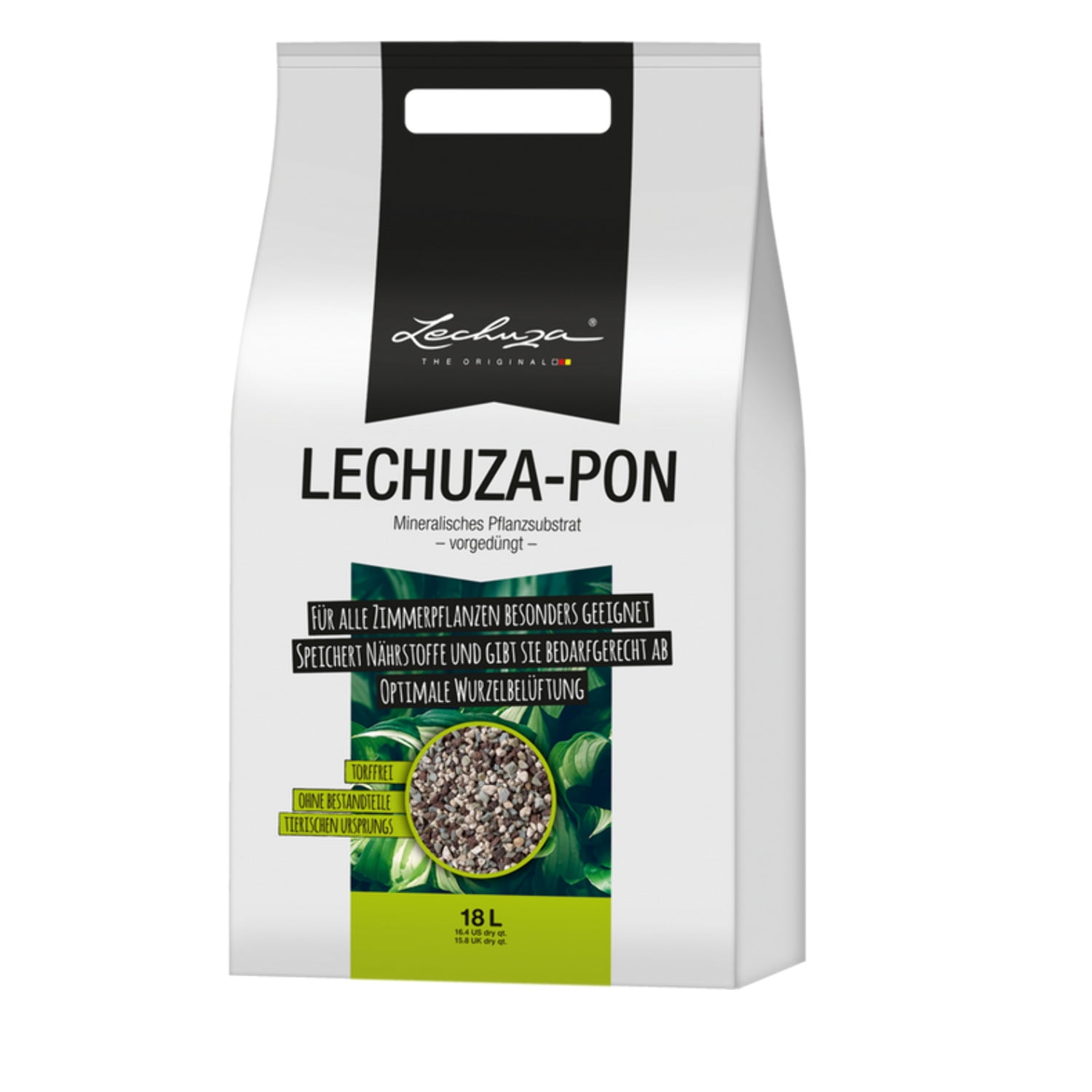 Lechuza Pon Plant Substrate 4.1 US.dry.gal (18 L) - Walmart.com