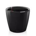 thumbnail image 1 of Lechuza USA 14" Glossy Black Round Classico Planter with Water Reservoir, 1 of 7