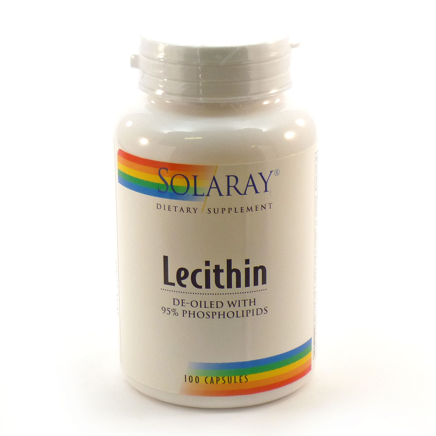Lecithin Oil Free By Solaray 100 Capsules
