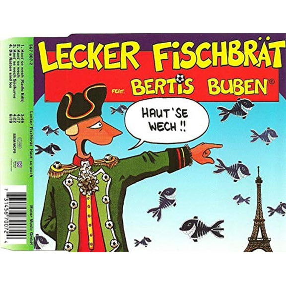 Lecker Fischbrt Haut' se wech (feat. Bertis Buben) (CD)