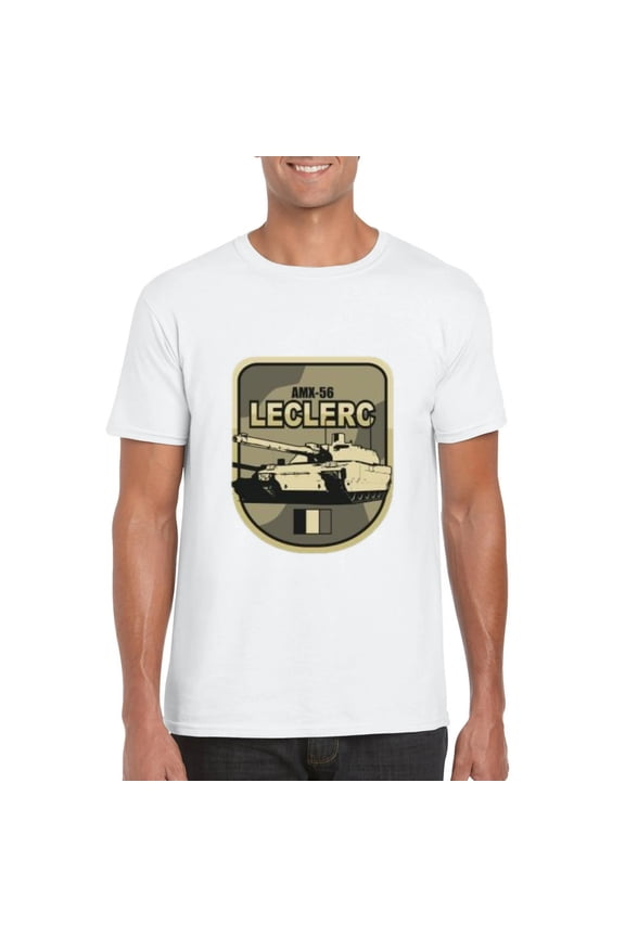 Leclerc Tank French Main Battle Military Armored Warfare T-Shirt, for men & women, up to size 5XL