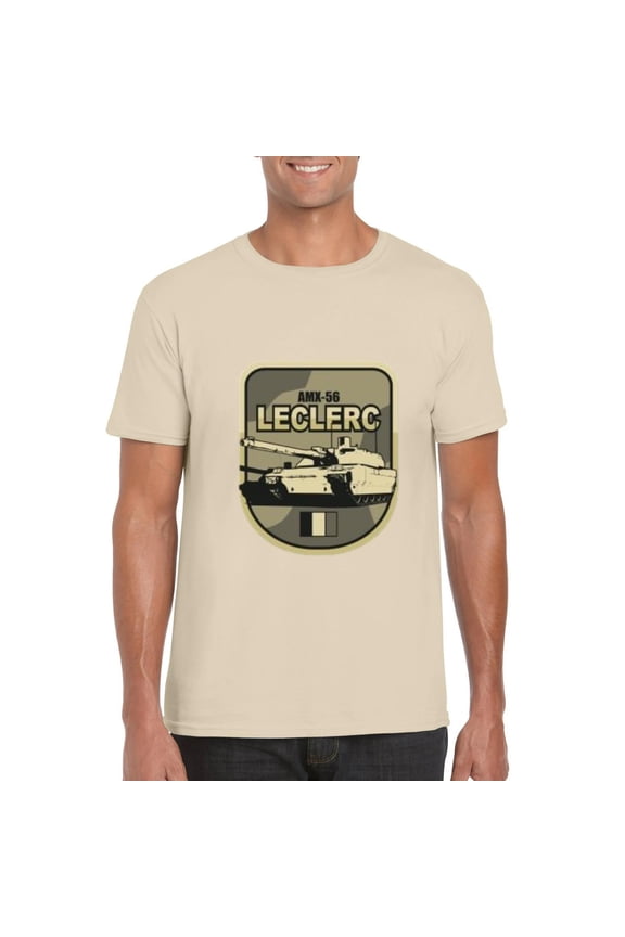 Leclerc Tank French Main Battle Military Armored Warfare T-Shirt, for men & women, up to size 5XL