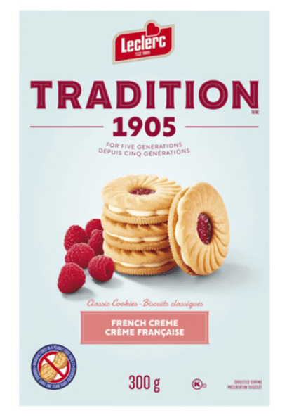 Leclerc Traditional Cookies French Creme 300g - Walmart.com