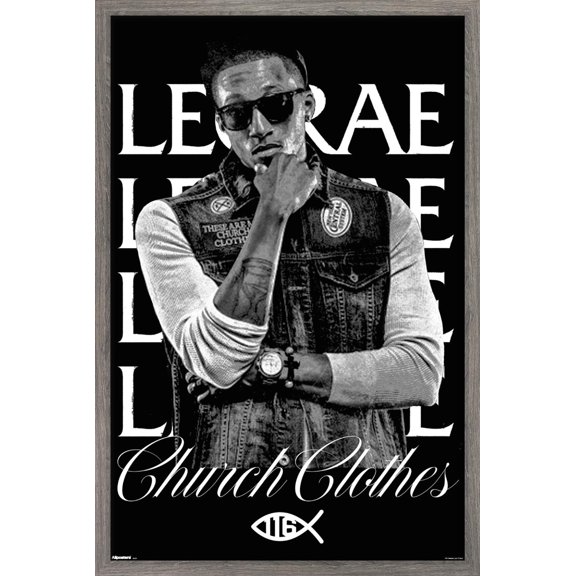 Lecrae - Church Clothes Wall Poster, 14.725" x 22.375" Framed