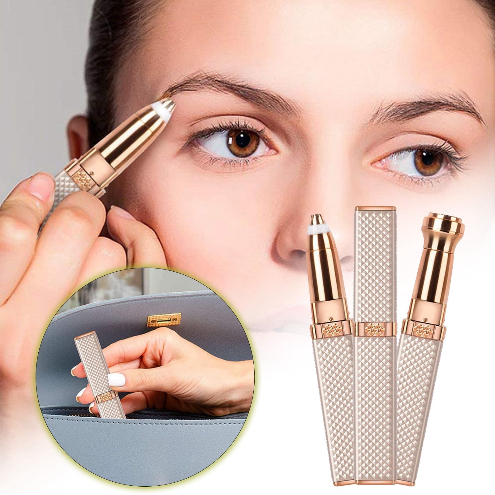 Lectric Hair Removal Shaver For Women 2 In 1 Portable Rechargeable