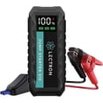 thumbnail image 1 of Lectron S10 4000A Car Battery Jump Starter for 12V Vehicles (Car Charger Included), Portable Booster for Up to 10L Gas/8L Diesel, 60W USB-C PD Fast Charging with 20000mAh Power Bank & Smart Display, 1 of 6