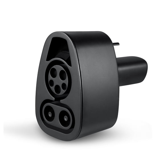 Lectron CCS to Tesla Adapter - 500A, 500V Tesla Charger Adapter - Compatible with All Tesla Models & CCS-Enabled NACS EVs - DC Fast Charging ONLY - NOT Compatible with Cybertruck (Black)