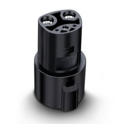 Lectron J1772 to Tesla Adapter 80 Amp 240V - Compatible with Tesla Model S/3/X/Y/Cybertruck and All Electric Vehicles in the NACS Alliance Black