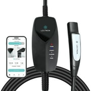 Lectron Level 1 Tesla EV Charger WiFi with App Control - 120V, 12 Amp, 16 ft Cord - Portable Charger for Tesla EVs with NEMA 5-15 Plug - Compatible with all Tesla Model S, 3, X, Y & Cybertruck
