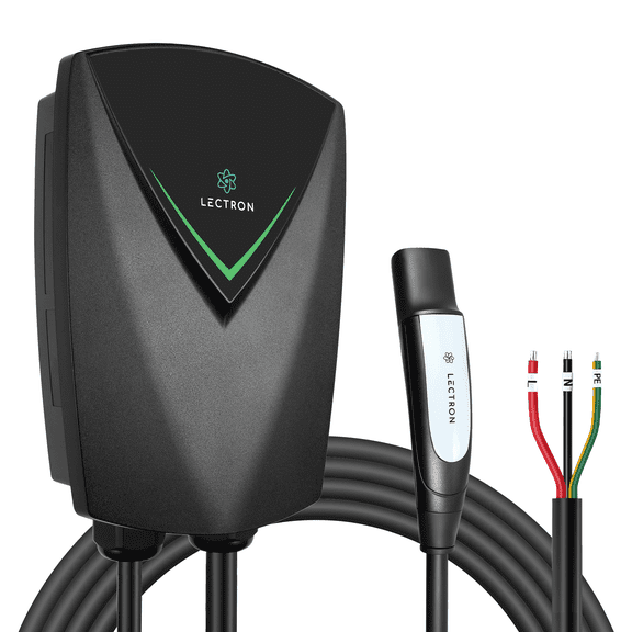 Lectron Tesla NACS Level 2 EV Charger, UL2594 Certified (ETL Listed), 48A 240V Nexus EV Charging Station, 23ft Cable & Tesla Holder, Hardwired ONLY, Compatible with Tesla Model S/3/X/Y & NACS (J3400)