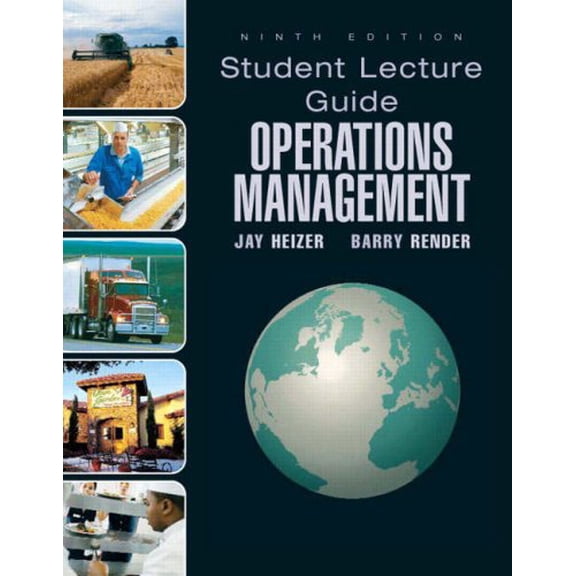 Pre-Owned Student Lecture Guide Operations Management, 9th Edition (Paperback) 0136025692 9780136025696
