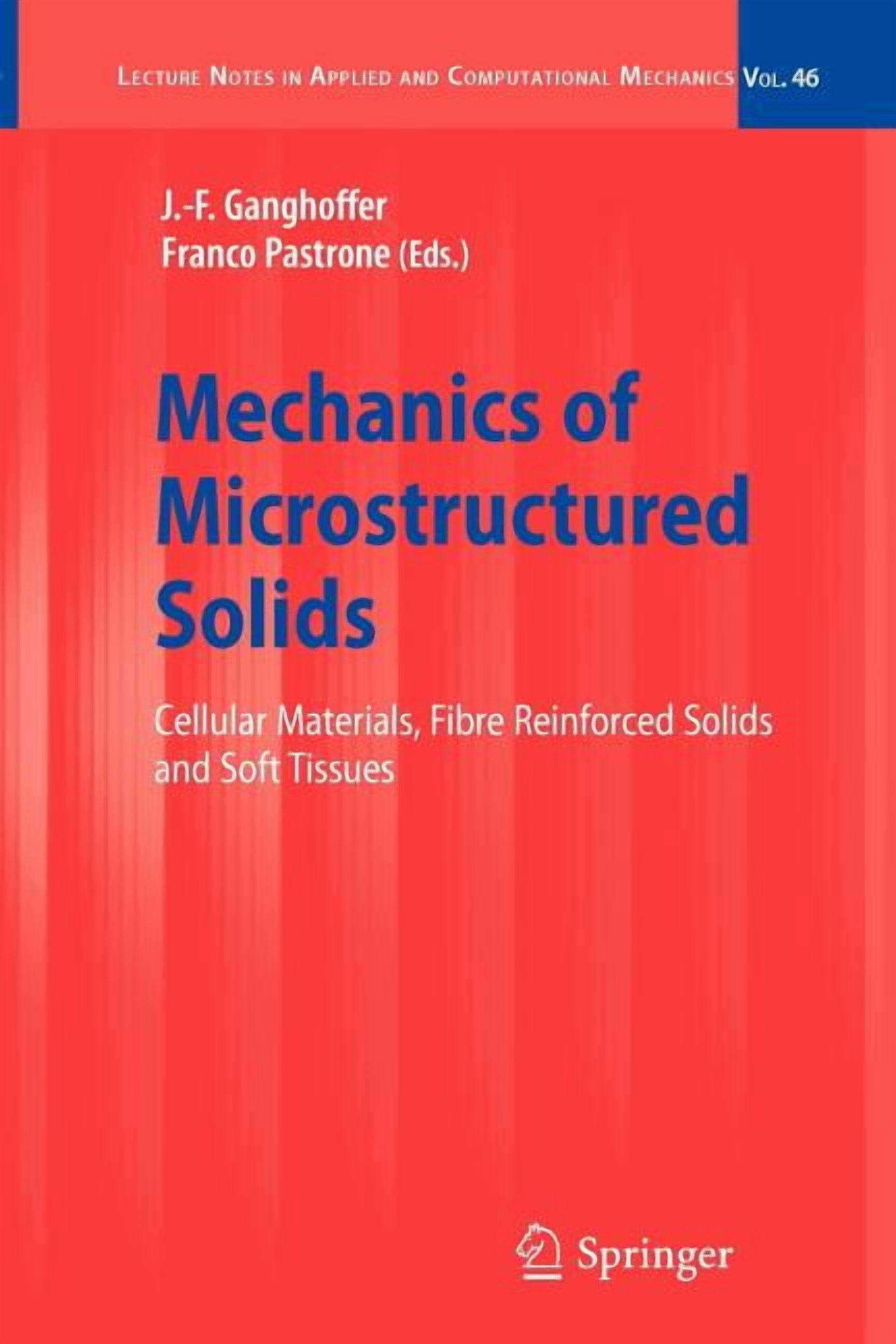 Cellular Solids Book Lecture Notes in Applied and Computation Mechanics of Microstructured ...